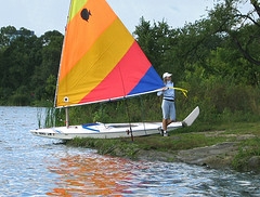 used sunfish sailboat